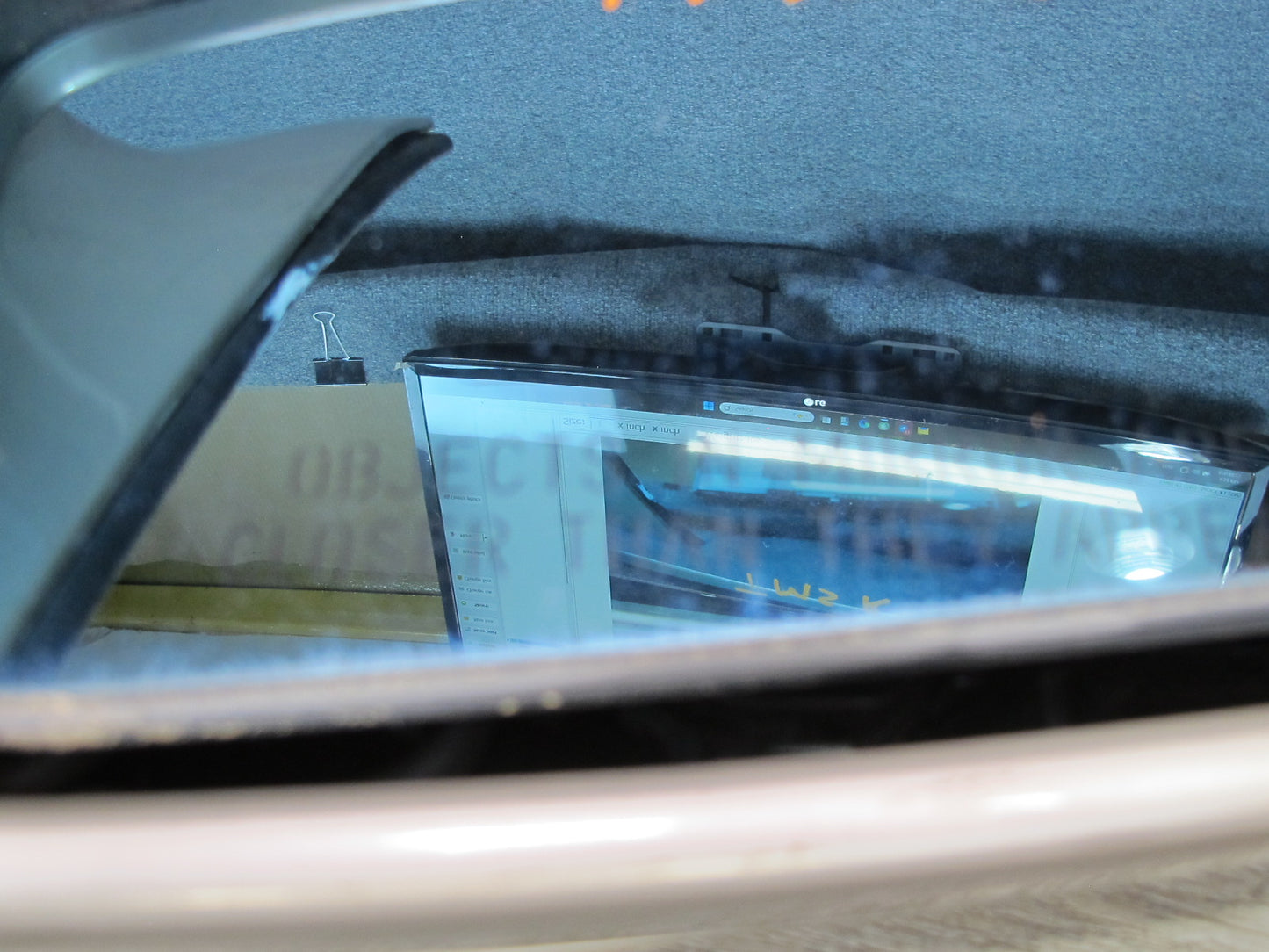 94-95 Mercedes W140 S Sedan Front Right Door Side View Heated Power Mirror OEM