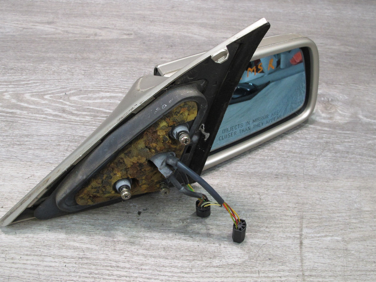 94-95 Mercedes W140 S Sedan Front Right Door Side View Heated Power Mirror OEM