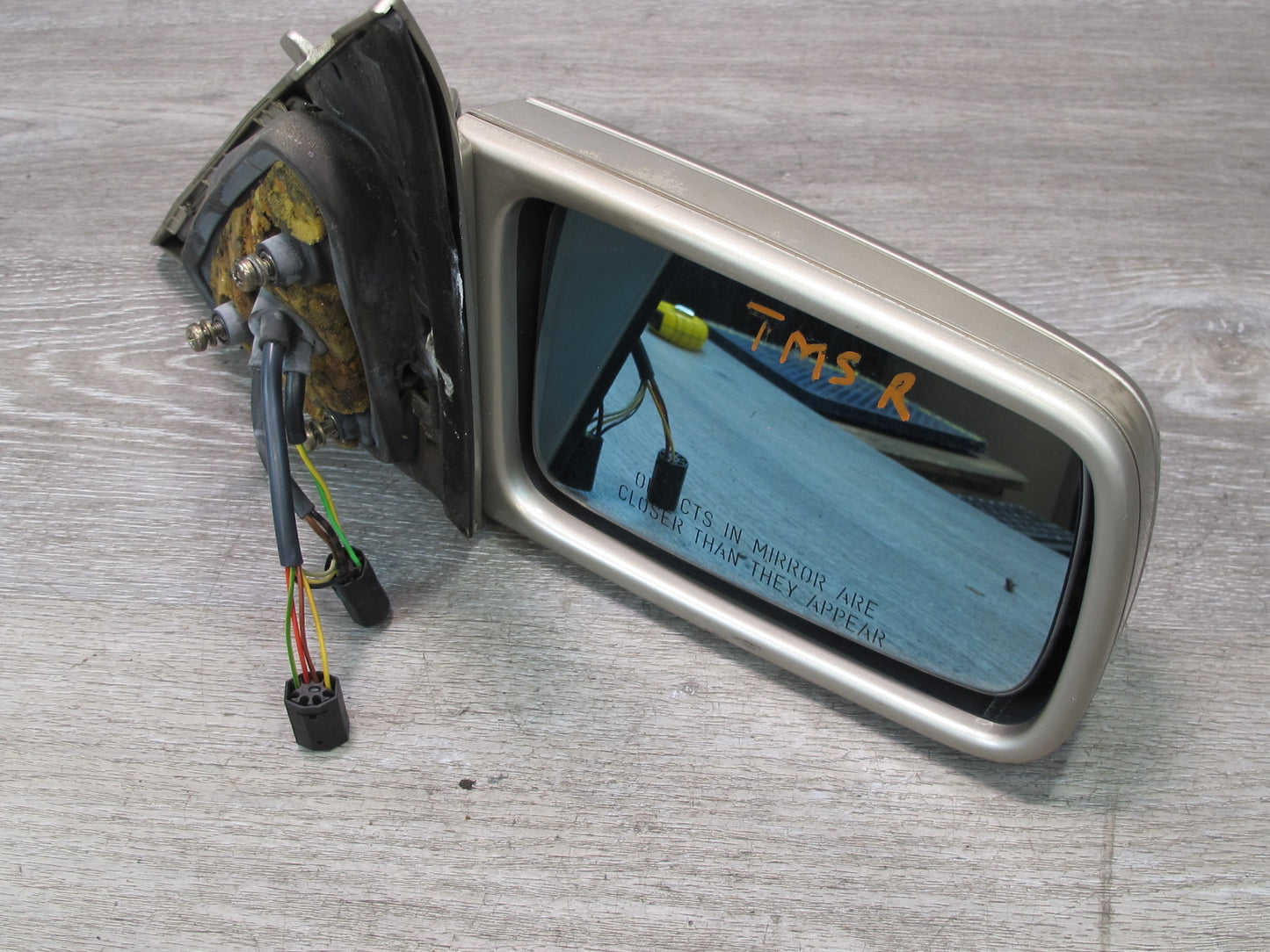 94-95 Mercedes W140 S Sedan Front Right Door Side View Heated Power Mirror OEM