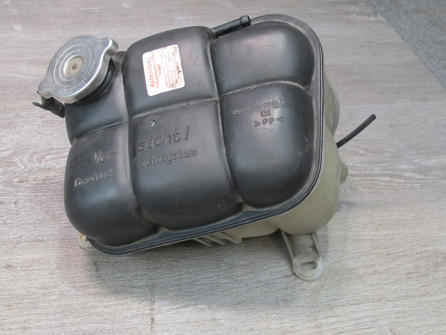 94-99 Mercedes W140 S500 S320 Expansion Overflow Coolant Tank 1405000849 OEM