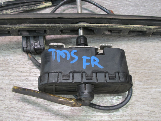 95-99 Mercedes W140 S Sedan Front Left Headlight Wiper Arm w Motor & Trim OEM