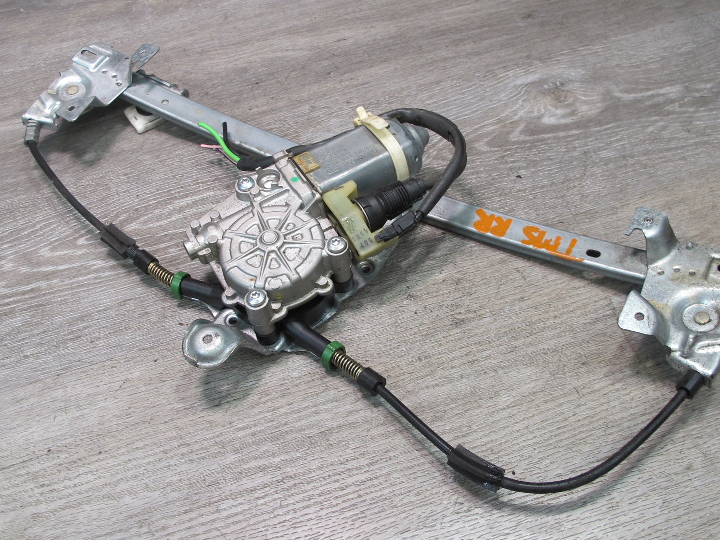 94-99 Mercedes W140 Sedan Rear Right Door Window Regulator w Motor OEM