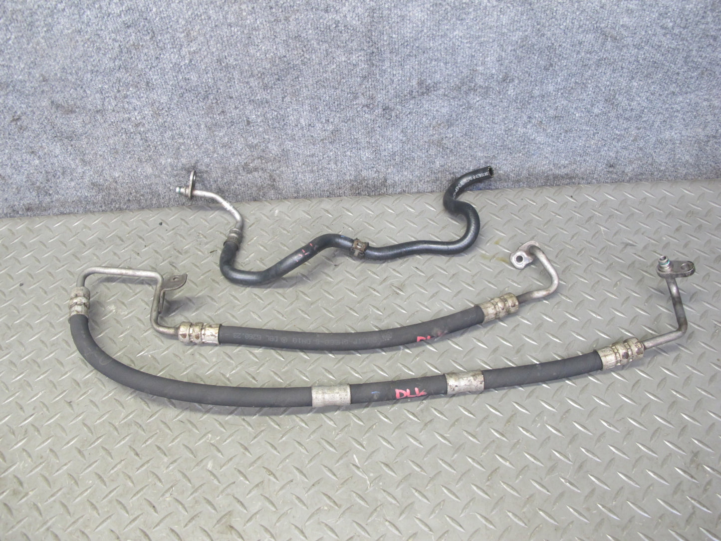 2012-2016 Mercedes R172 SLK Power Steering High Pressure Hose Line Pipe Set