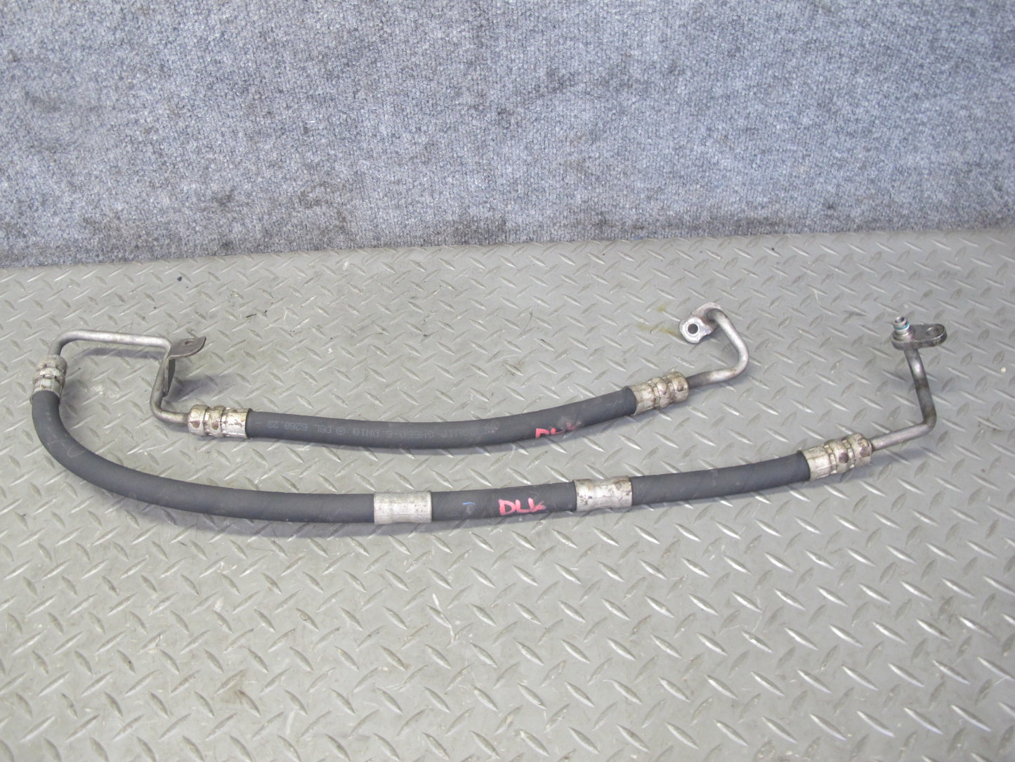 2012-2016 Mercedes R172 SLK Power Steering High Pressure Hose Line Pipe Set