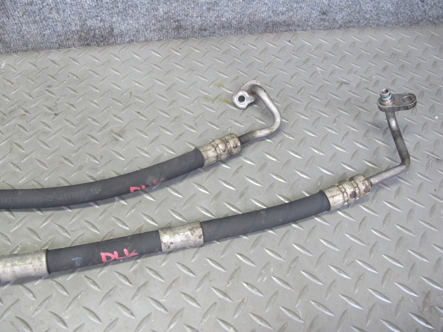 2012-2016 Mercedes R172 SLK Power Steering High Pressure Hose Line Pipe Set