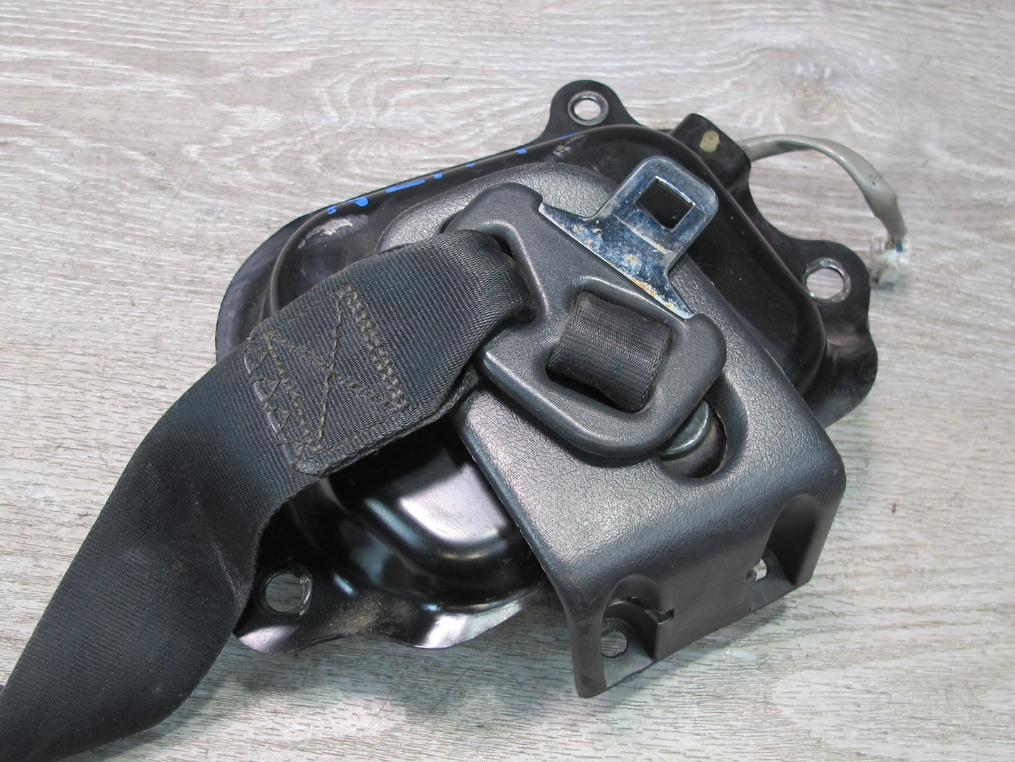 90-96 NISSAN 300ZX Z32 2-SEAT FRONT LEFT & RIGHT SIDE SEATBELT RETRACTOR SET OEM