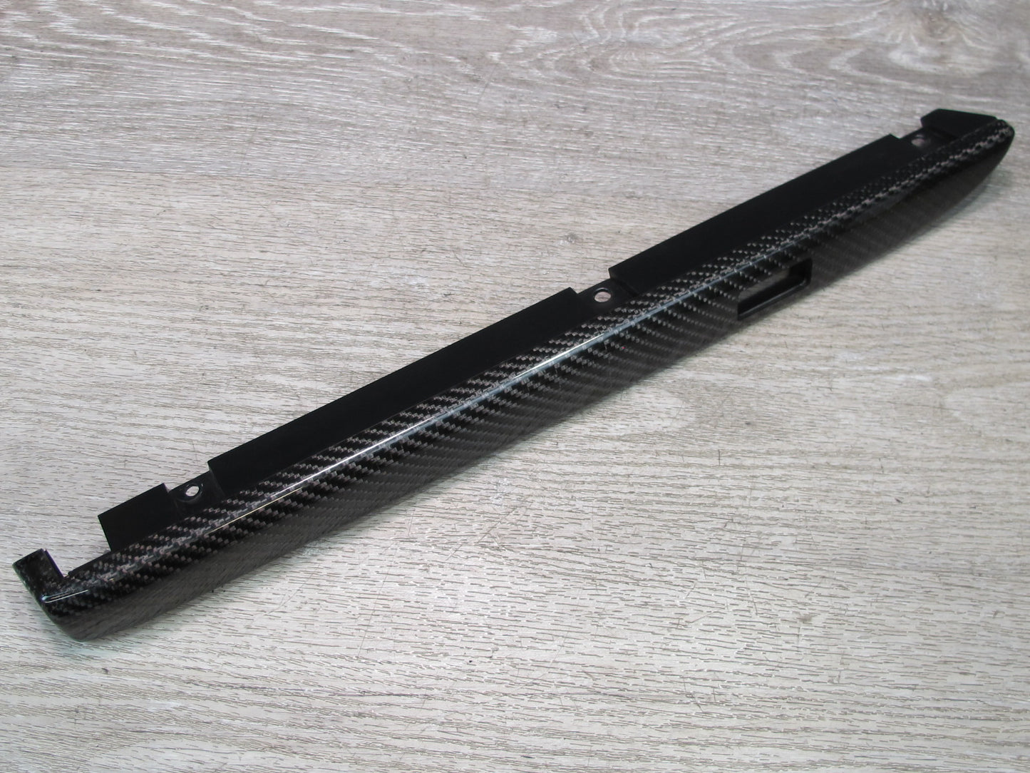 2006-2010 BMW E63 E64 M6 Dash Console Carbon Fiber Bezel Trim Cover Panel Set