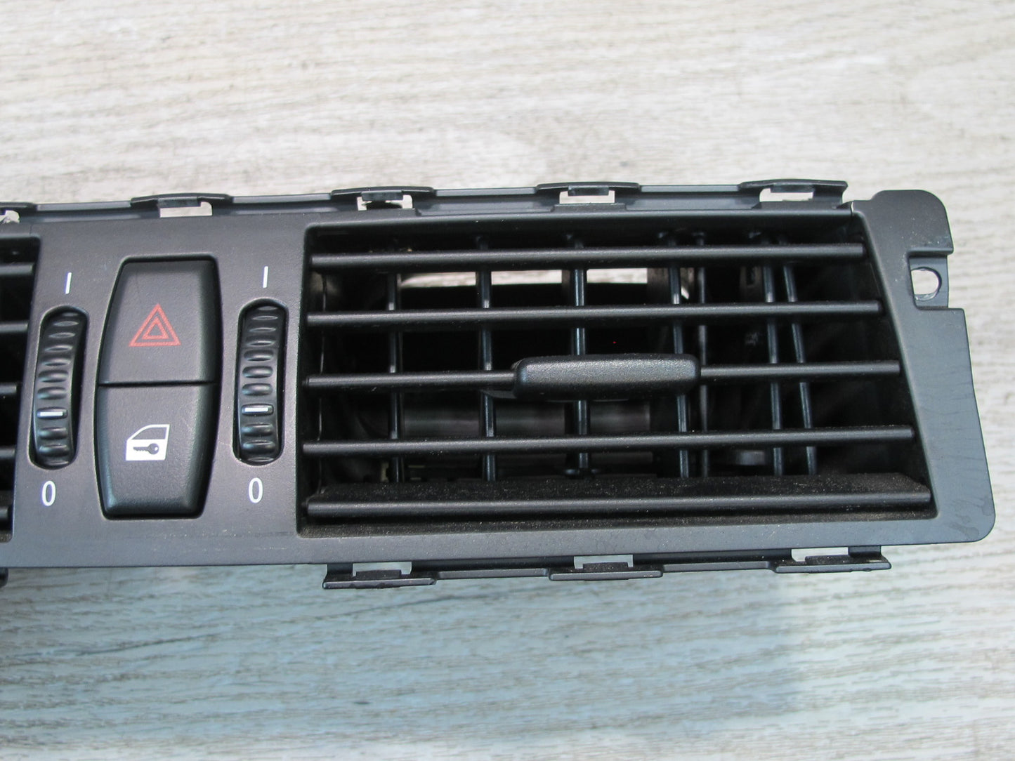 2006-2010 BMW E63 E64 Dash Front Left Center Right Air Vent Grille Set of 3