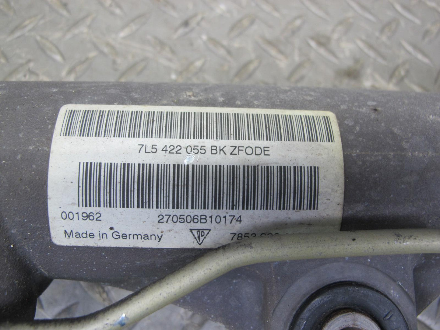 2003-2006 Porsche Cayenne 955 Power Steering Rack & Pinion 7L5422055BK