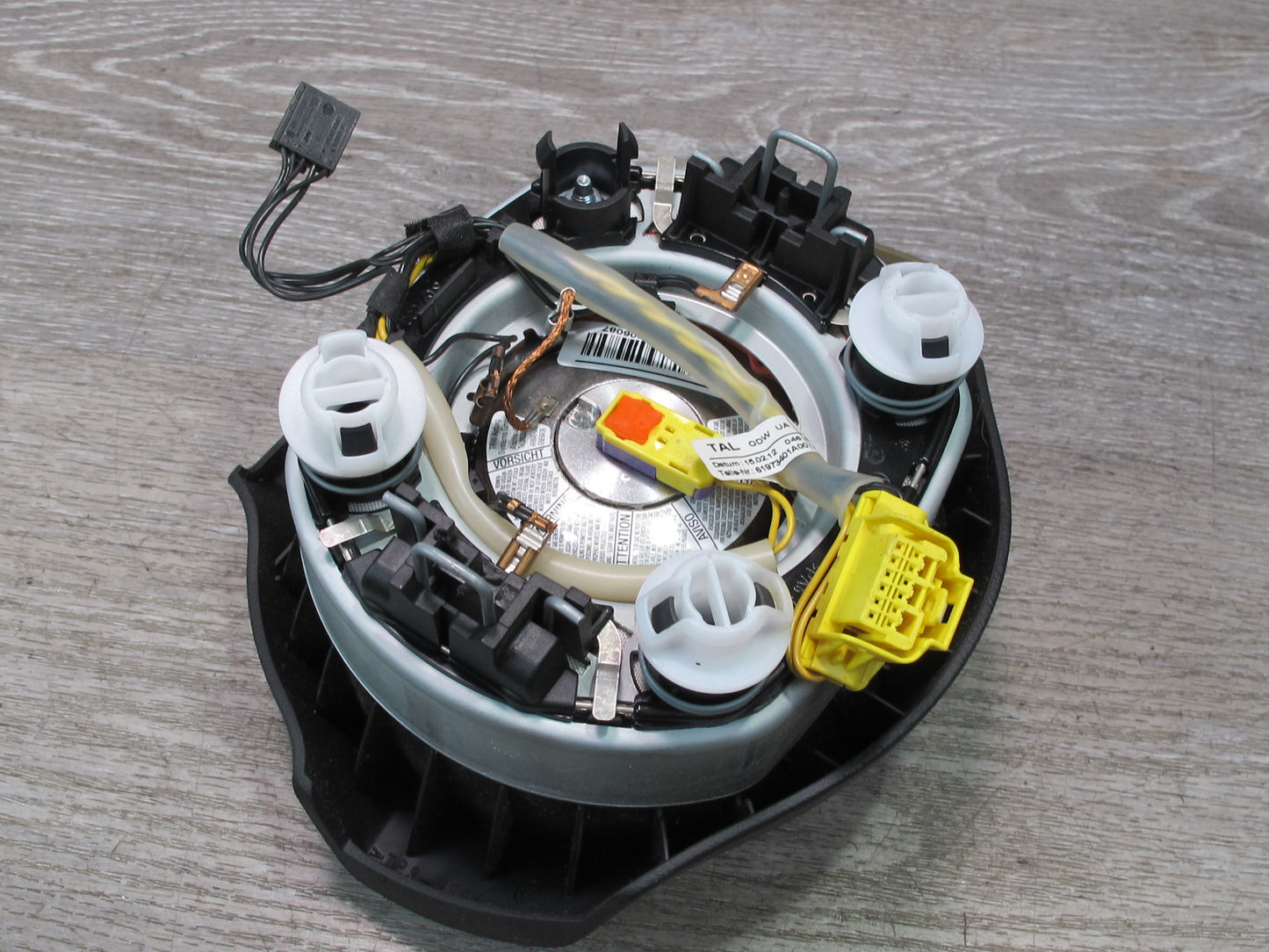 12-14 VOLKSWAGEN VW GOLF R MK6 FRONT LEFT DRIVER SIDE STEERING WHEEL SRS AIRBAG OEM