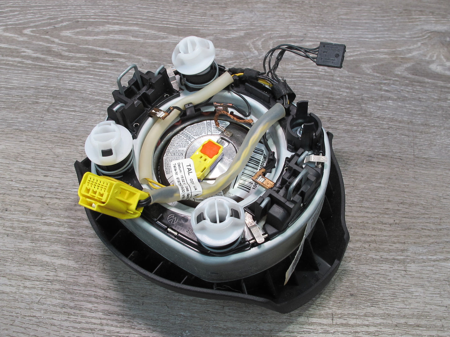 12-14 VOLKSWAGEN VW GOLF R MK6 FRONT LEFT DRIVER SIDE STEERING WHEEL SRS AIRBAG OEM