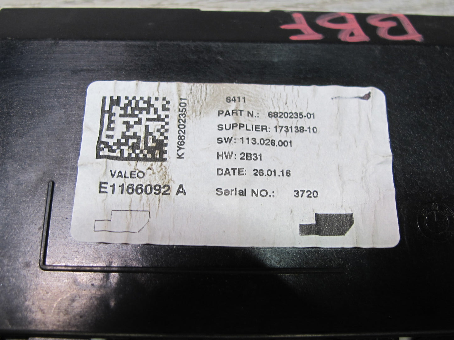 2015-2017 BMW F82 M4 A/C Air Condition Temperature Control Module 6820235
