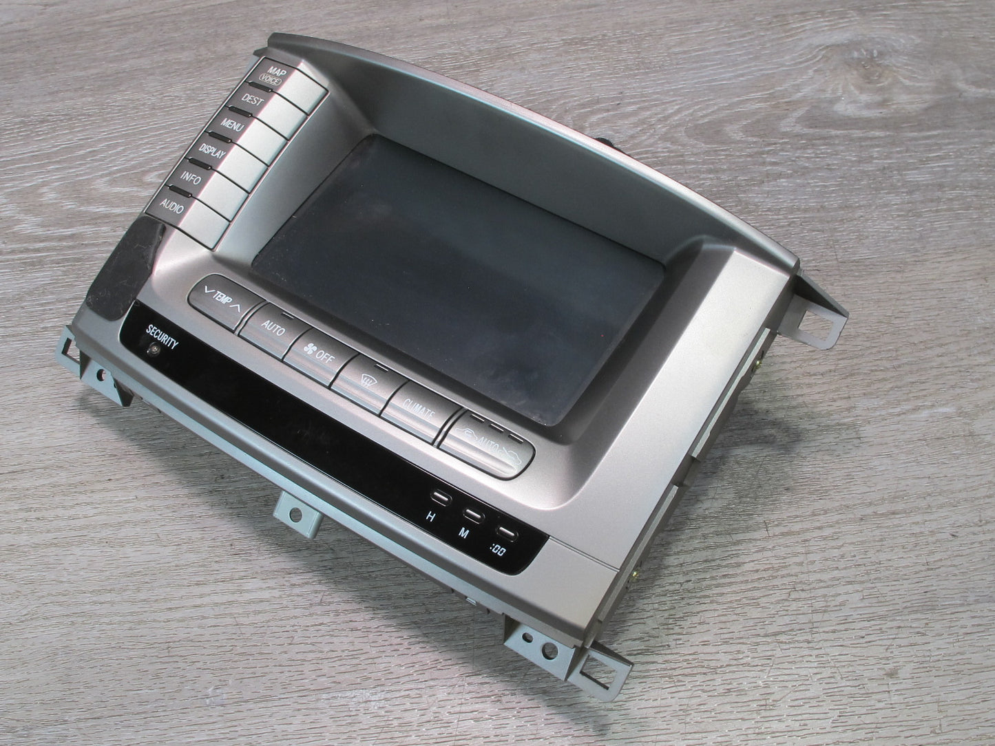 2004-2007 Lexus UZJ100L LX470 Dash GPS Navigation Information Screen Display