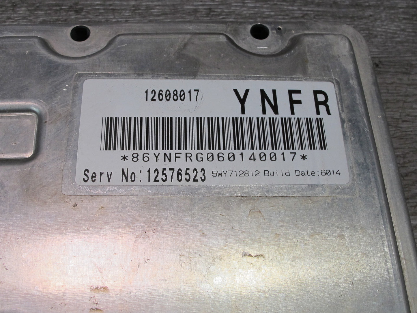 2004-2006 Cadillac XLR ECU ECM Engine Computer Control Module