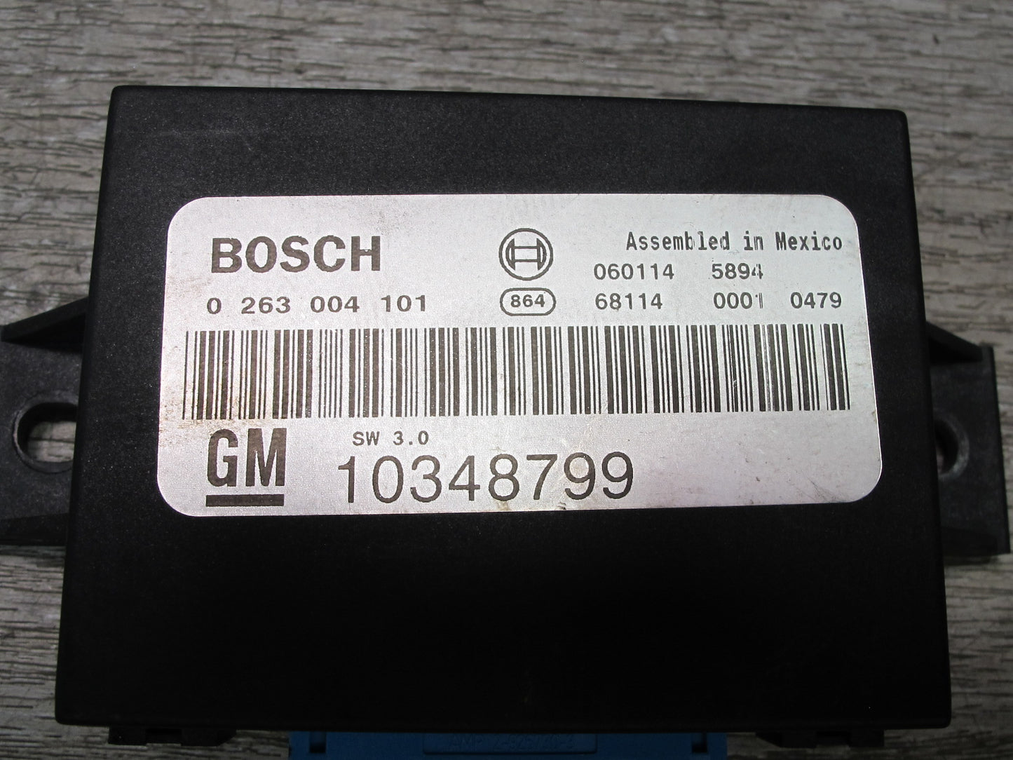 2004-2009 Cadillac XLR Park Distance Assist Computer Module Unit 10348799