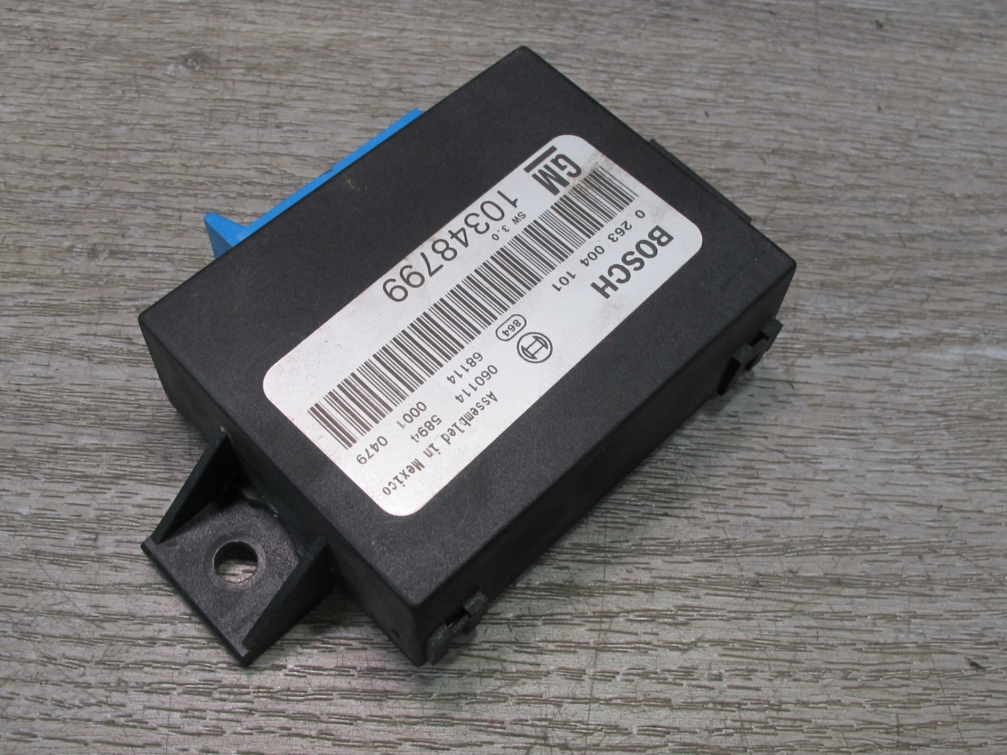 2004-2009 Cadillac XLR Park Distance Assist Computer Module Unit 10348799