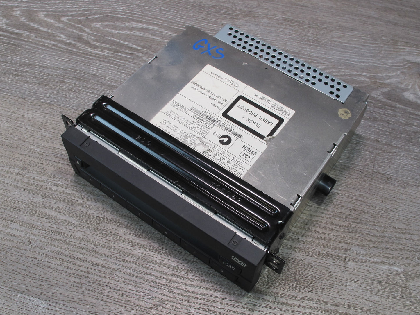 2010-2014 BMW E71 E72 X6 DVD Audio Video 6 Disc Changer Player 9206636