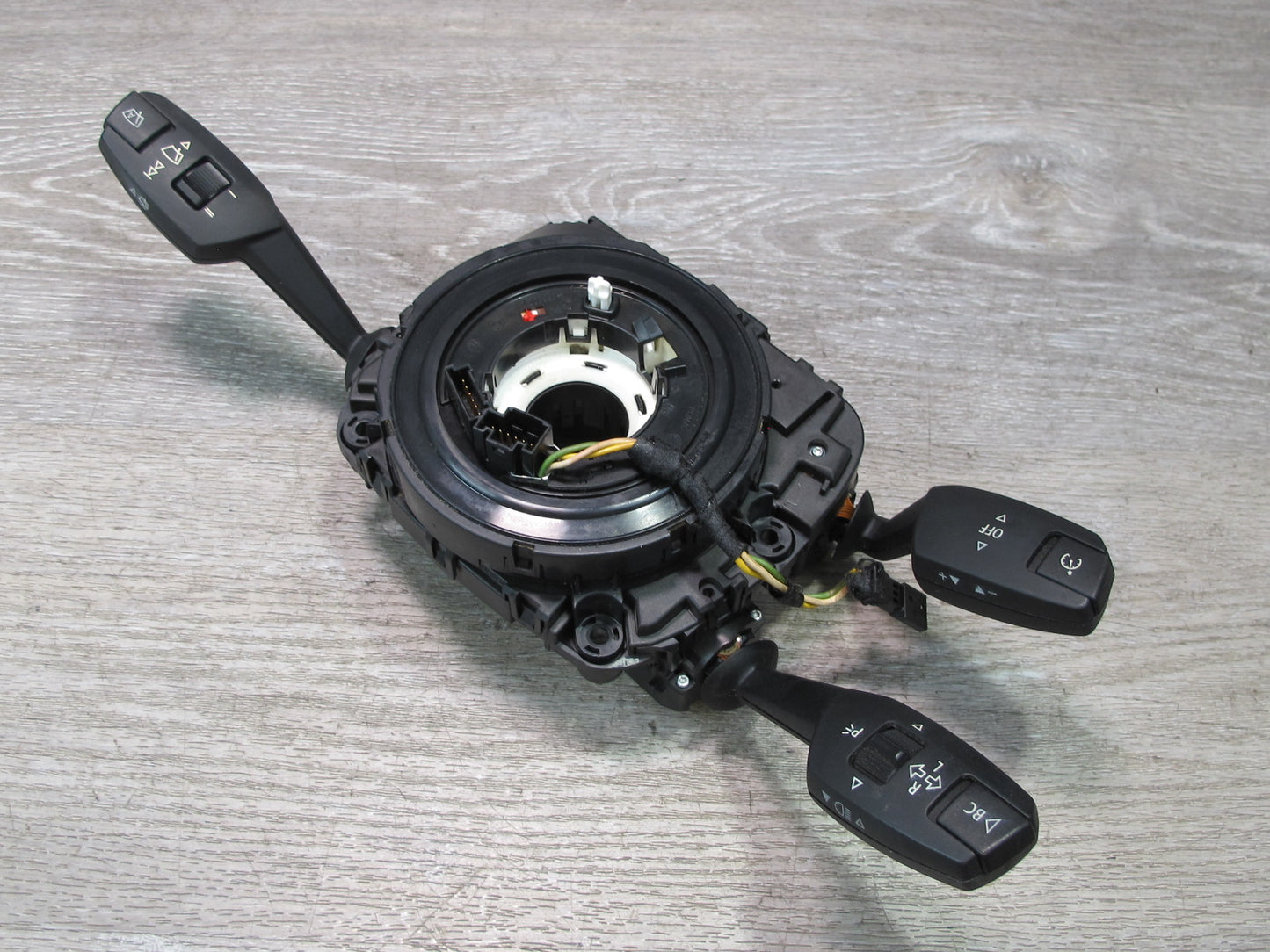 08-14 BMW E71 E72 X6 STEERING COLUMN MULTI SWITCH CLOCK SPRING 9169074 OEM