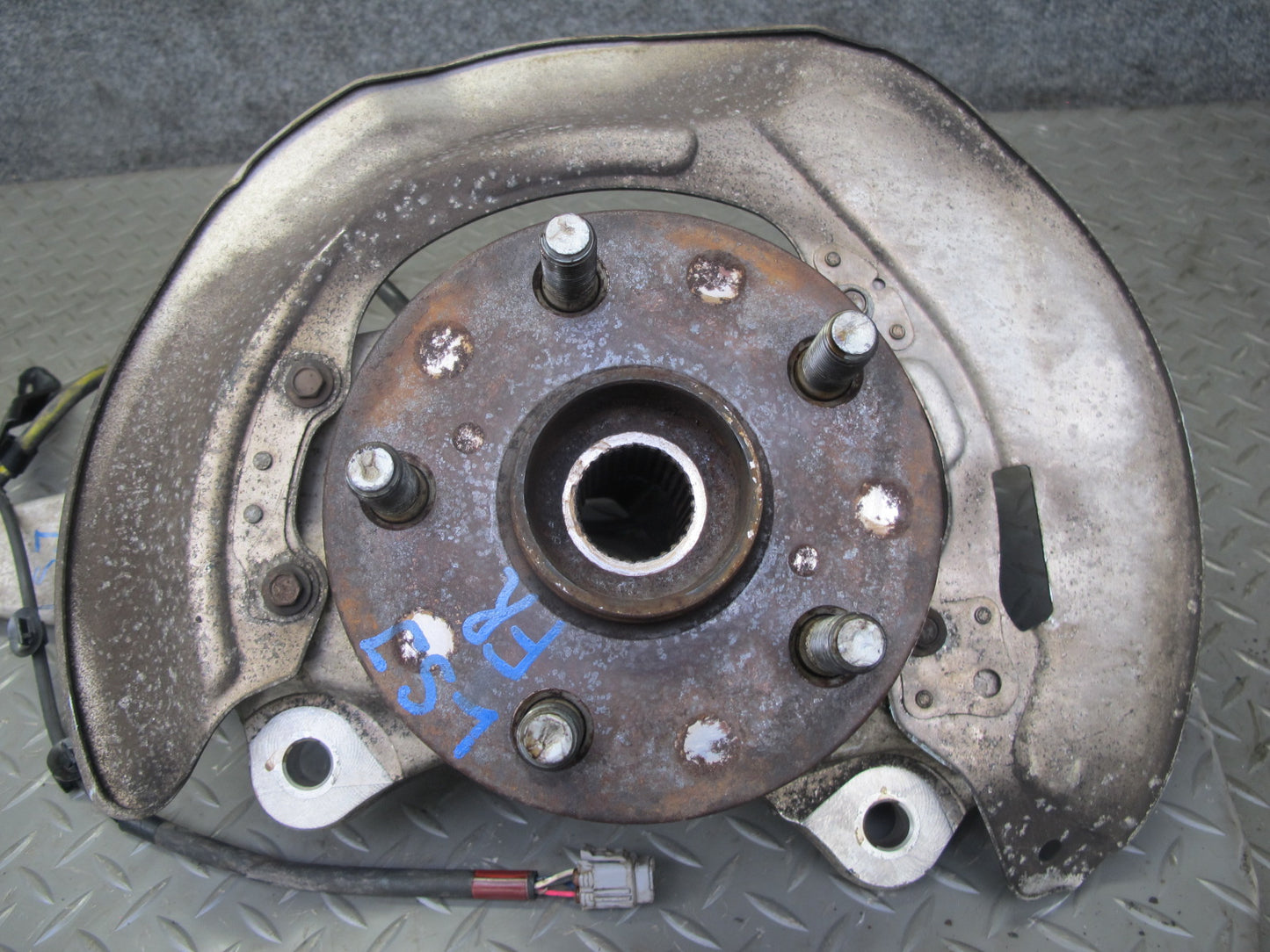 08-17 Lexus LS460 LS600hL AWD Front Right Spindle Knuckle Wheel Hub Bearing OEM