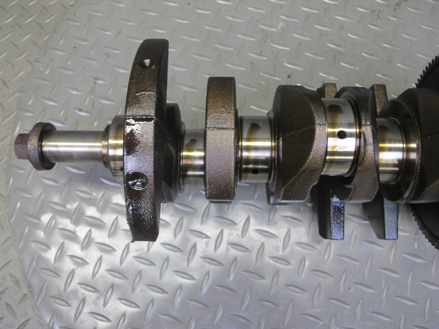 12-17 Range Rover Evoque L538 2.0L Tivct Turbo Engine Crankshaft Unit 101k Miles