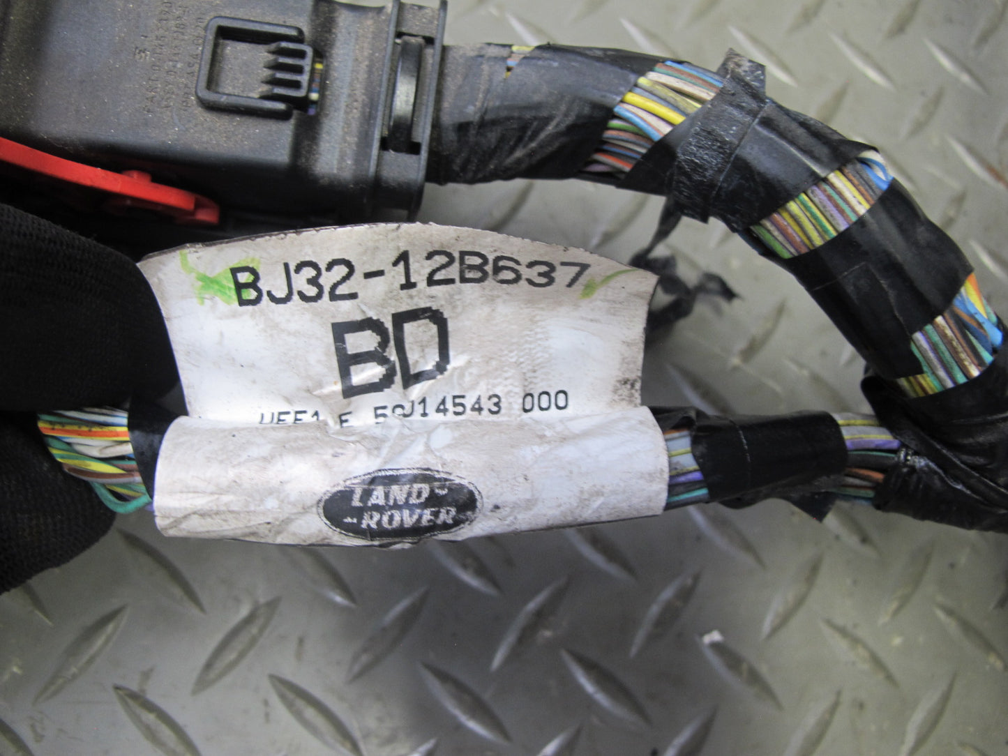 2012-2013 Range Rover Evoque L538 2.0L Tivct T/C AWD Engine Wire Wiring Harness