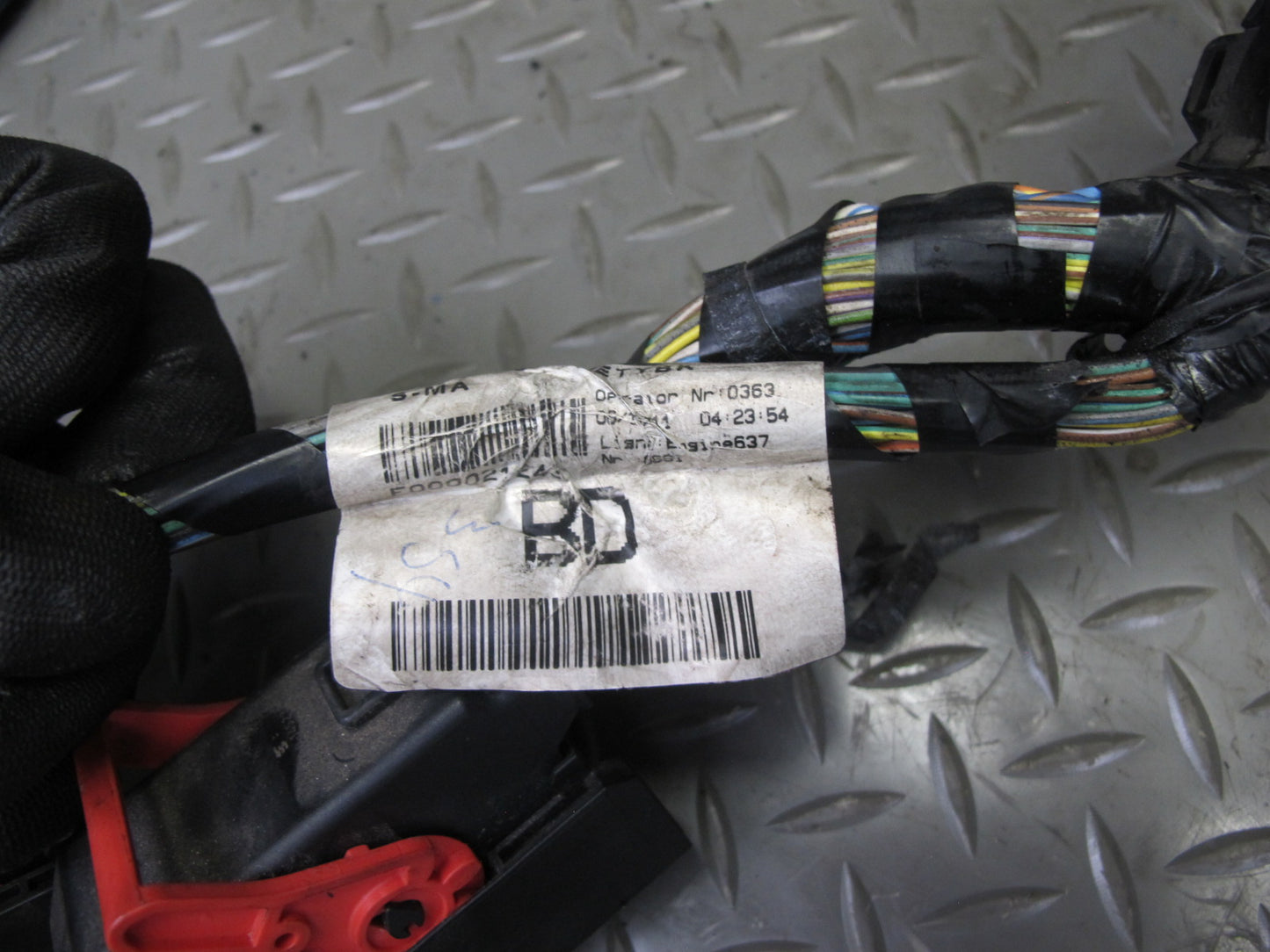 2012-2013 Range Rover Evoque L538 2.0L Tivct T/C AWD Engine Wire Wiring Harness