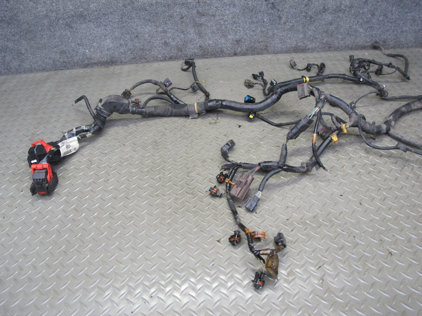 2012-2013 Range Rover Evoque L538 2.0L Tivct T/C AWD Engine Wire Wiring Harness