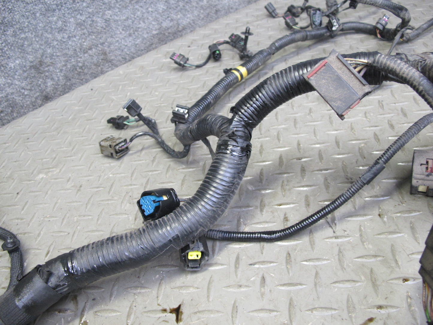 2012-2013 Range Rover Evoque L538 2.0L Tivct T/C AWD Engine Wire Wiring Harness