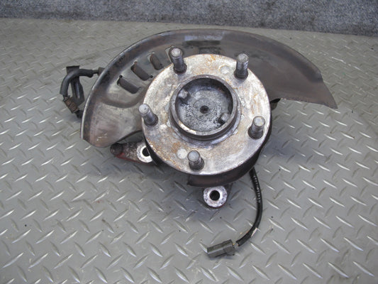 92-96 Nissan Z32 300ZX NON Turbo Front Left Spindle Knuckle Wheel Hub OEM