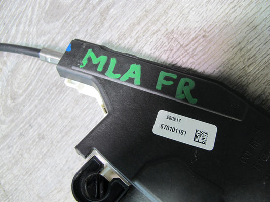 2017-2020 Maserati Levante M161 Front Right Door Lock Latch Actuator 670101181