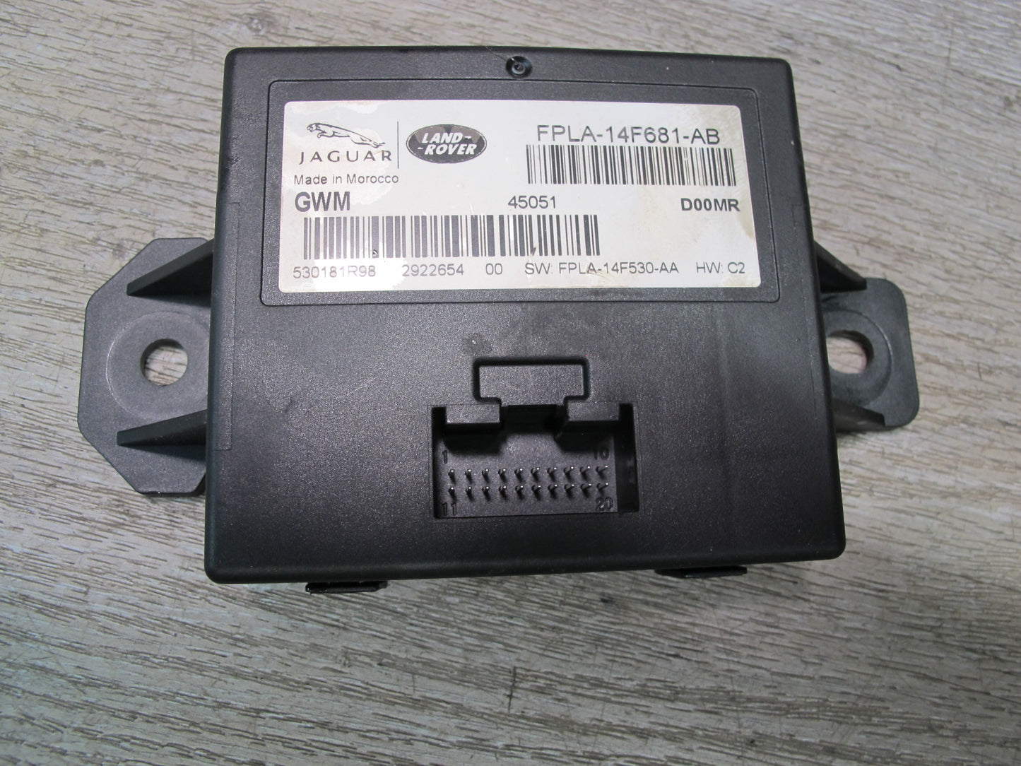 2013-2022 Land Range Rover L405 Network Central Gateway Control Module