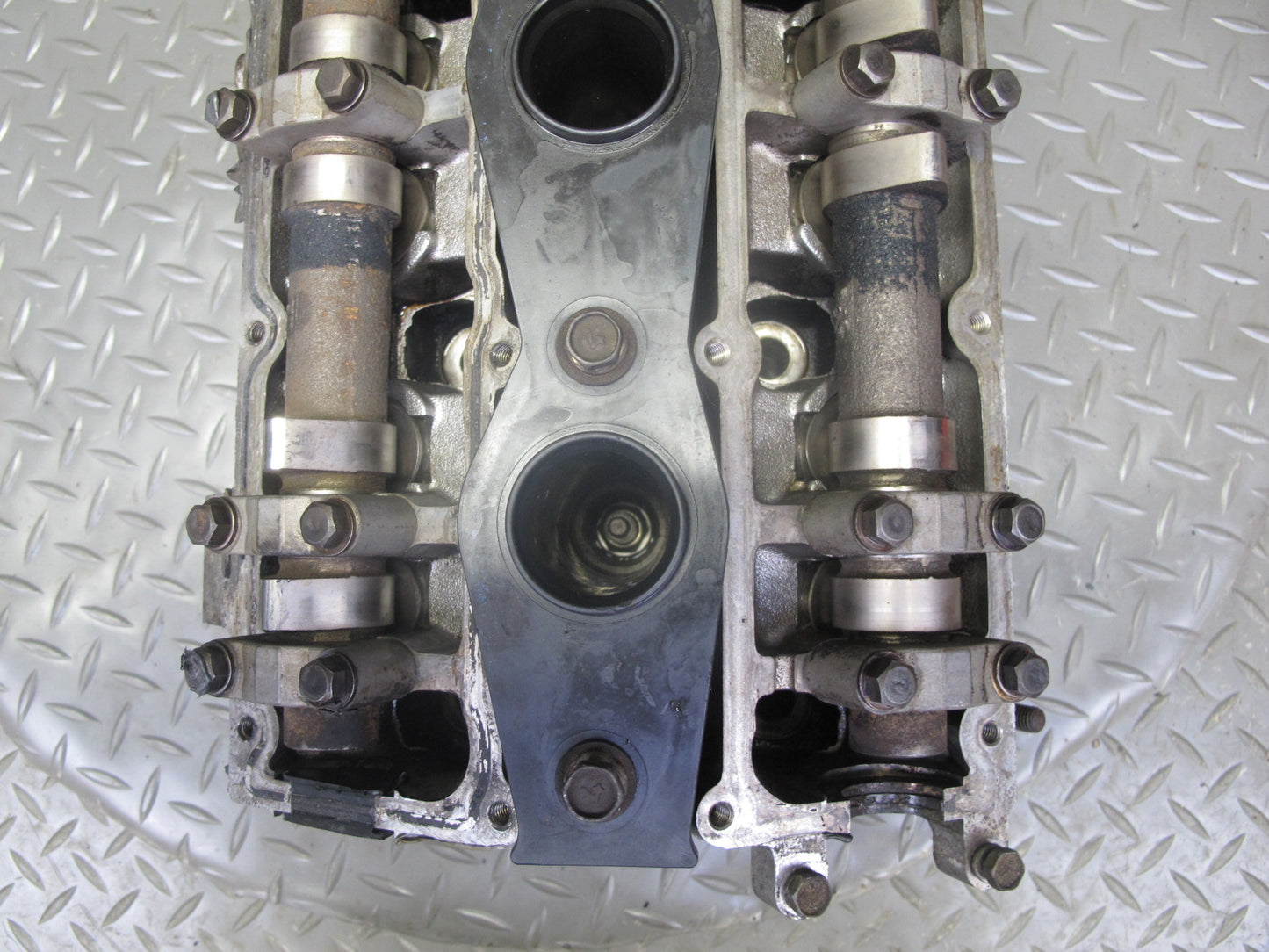 1993 Nissan Z32 300ZX VG30DE M/T Engine Left Cylinder Head w Camshafts 119K OEM