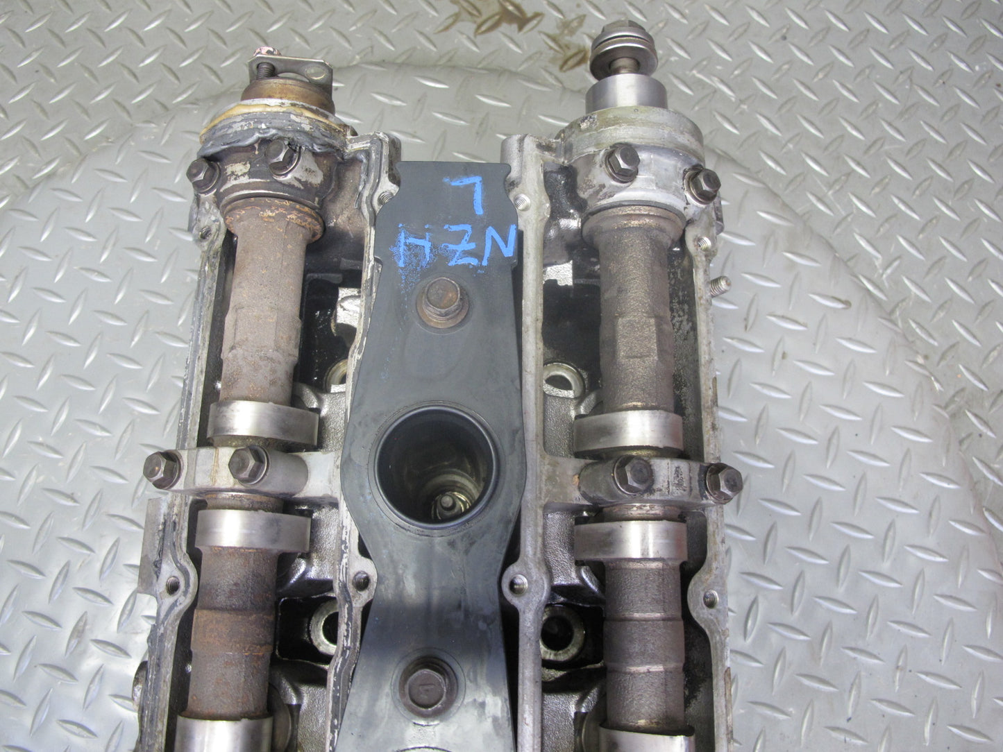 1993 Nissan Z32 300ZX VG30DE M/T Engine Left Cylinder Head w Camshafts 119K OEM