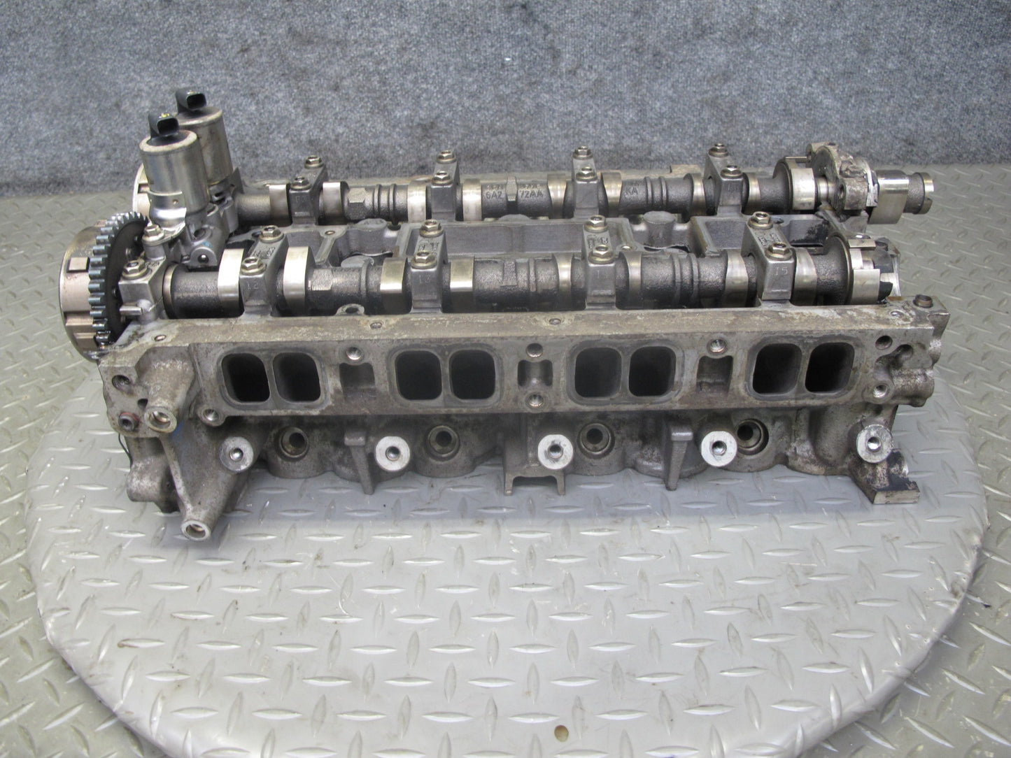 12-17 Range Rover Evoque L538 2.0L Tivct Engine Cylinder Head w Camshafts 100k