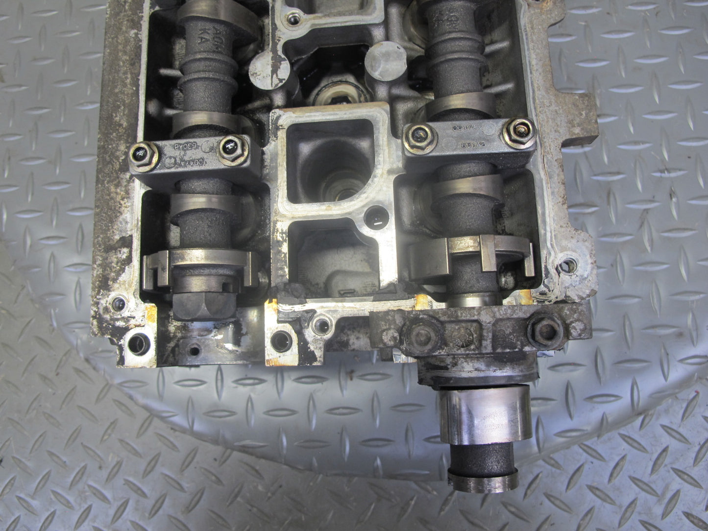12-17 Range Rover Evoque L538 2.0L Tivct Engine Cylinder Head w Camshafts 100k