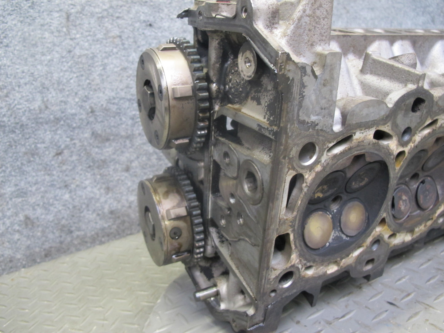 12-17 Range Rover Evoque L538 2.0L Tivct Engine Cylinder Head w Camshafts 100k