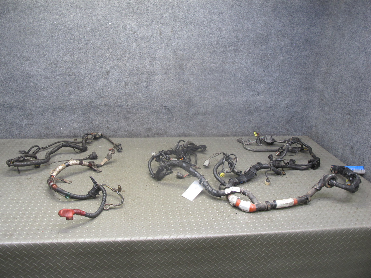 1993 Nissan 300ZX VG30DE Conv NA M/T Engine Wiring Harness w Battery Cable OEM