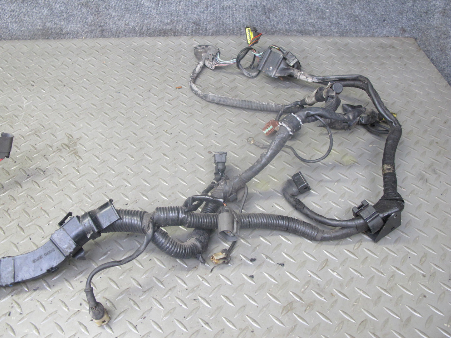 1993 Nissan 300ZX VG30DE Conv NA M/T Engine Wiring Harness w Battery Cable OEM