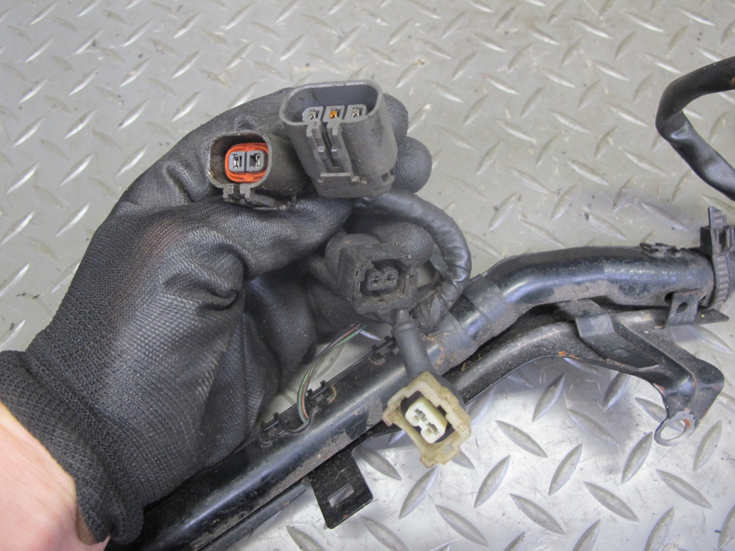 1993 Nissan 300ZX VG30DE Conv NA M/T Engine Wiring Harness w Battery Cable OEM