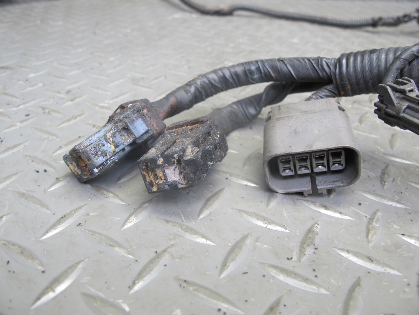 1993 Nissan 300ZX VG30DE Conv NA M/T Engine Wiring Harness w Battery Cable OEM