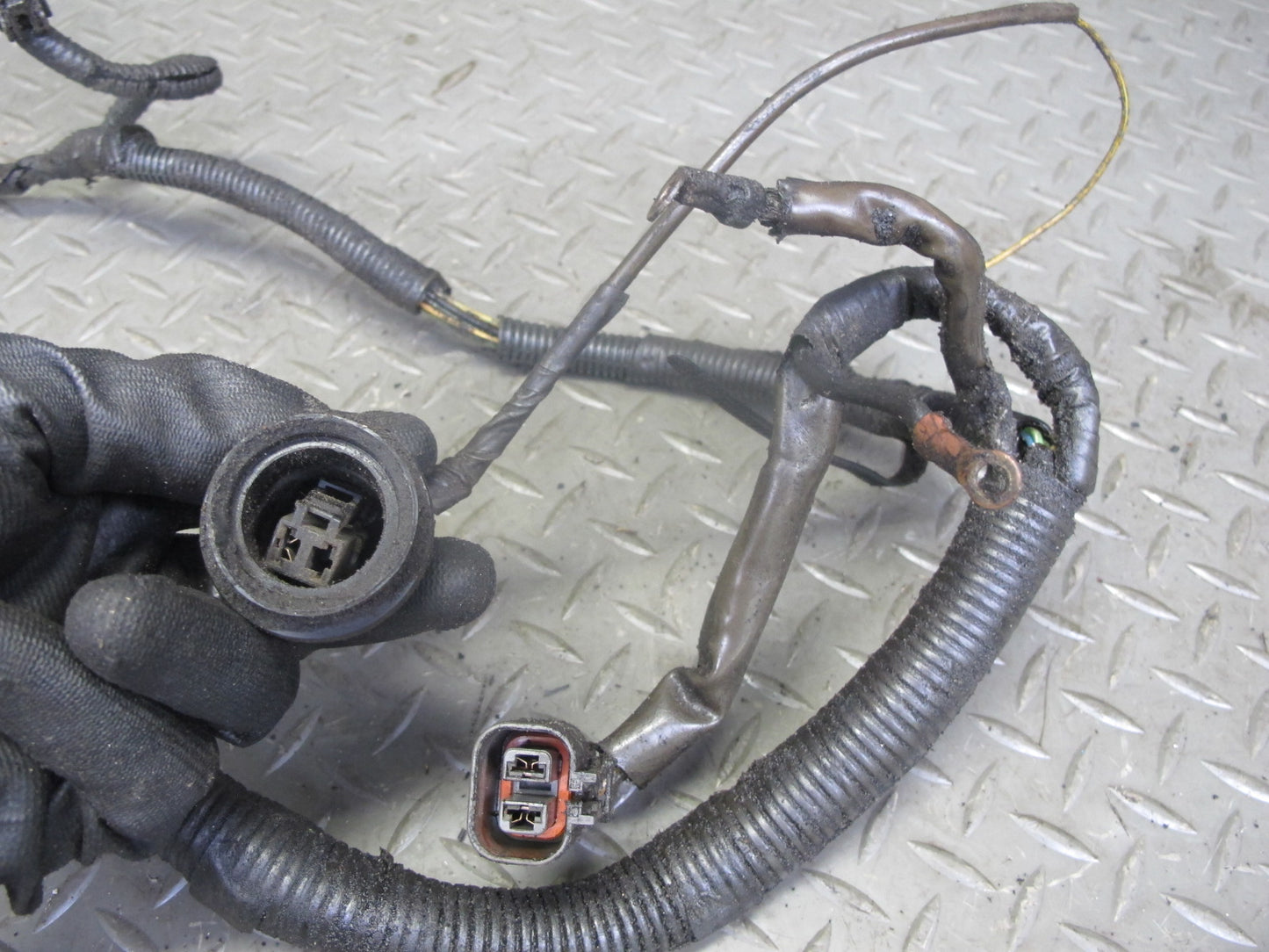 1993 Nissan 300ZX VG30DE Conv NA M/T Engine Wiring Harness w Battery Cable OEM