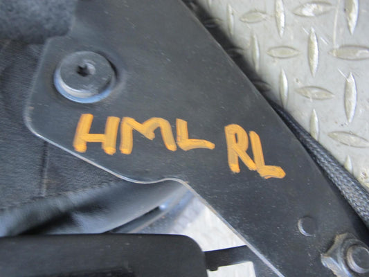 07-11 Mercedes W164 ML63 AMG Rear Right Seat Upper Cushion Leather Black OEM