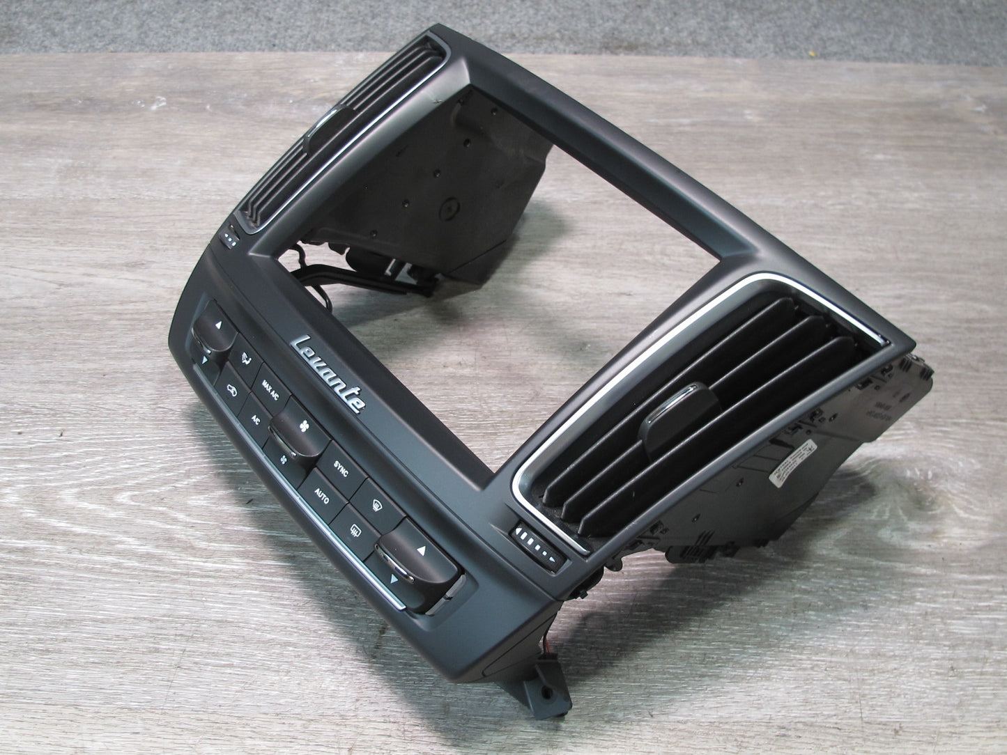 17-20 Maserati Levante M161 Dash Display Trim Air Vent Climate Control Switch