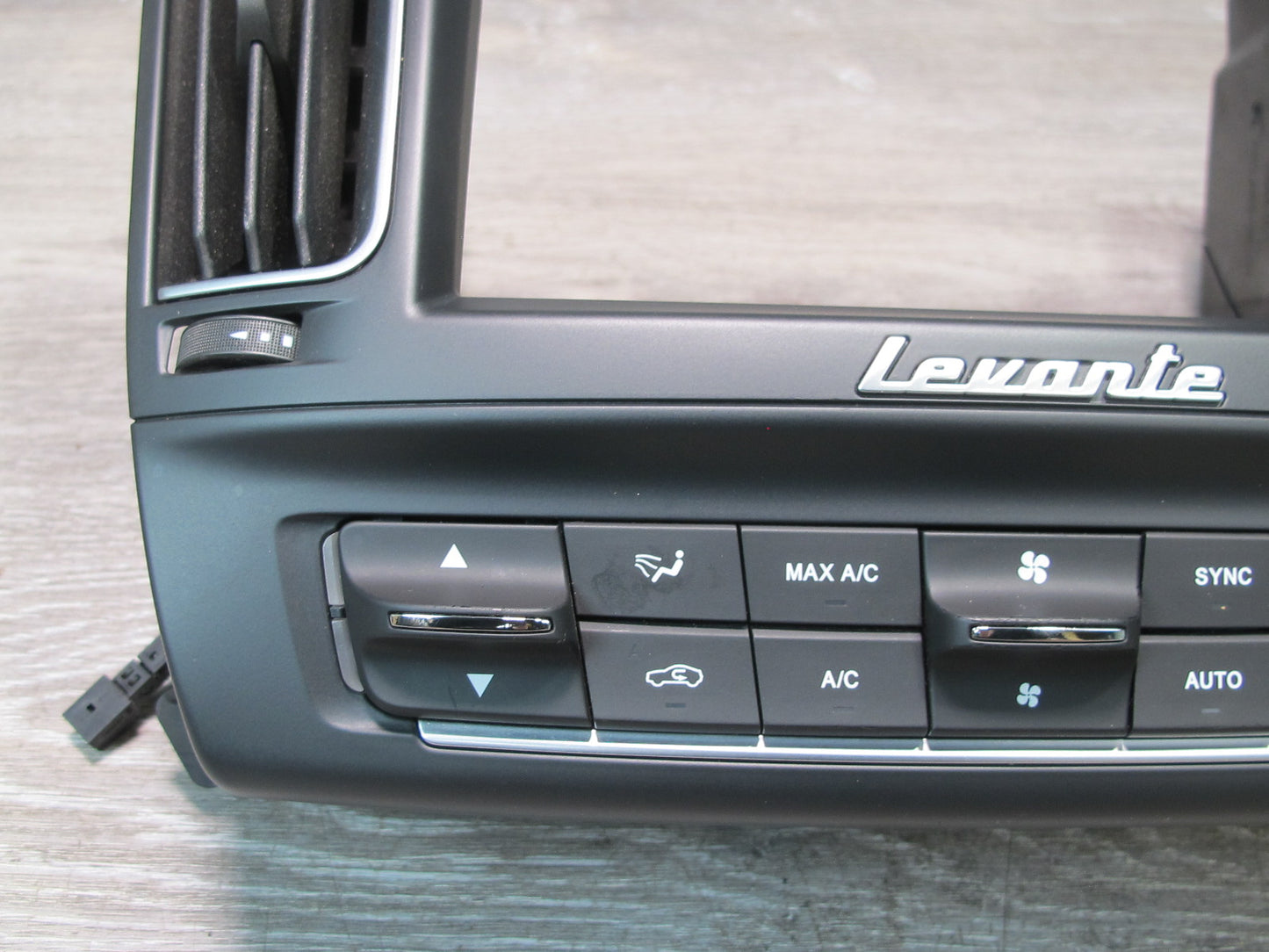 17-20 Maserati Levante M161 Dash Display Trim Air Vent Climate Control Switch