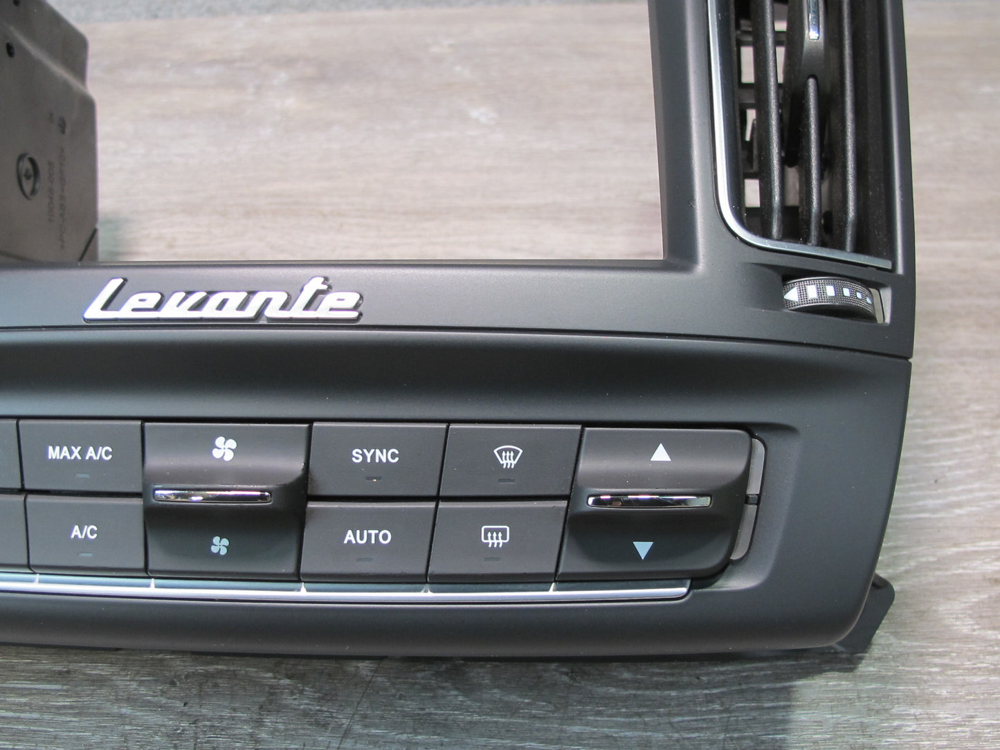 17-20 Maserati Levante M161 Dash Display Trim Air Vent Climate Control Switch