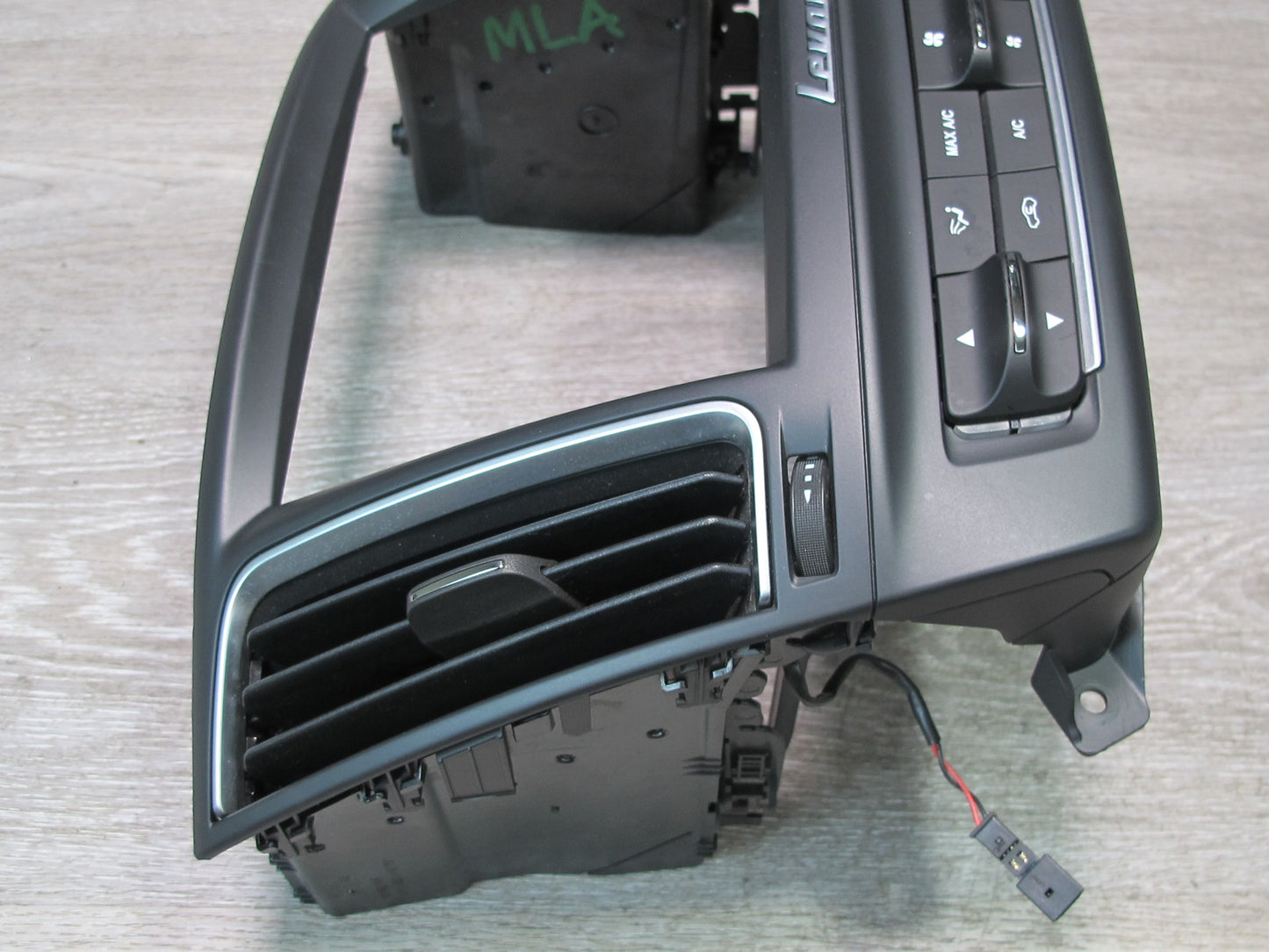 17-20 Maserati Levante M161 Dash Display Trim Air Vent Climate Control Switch