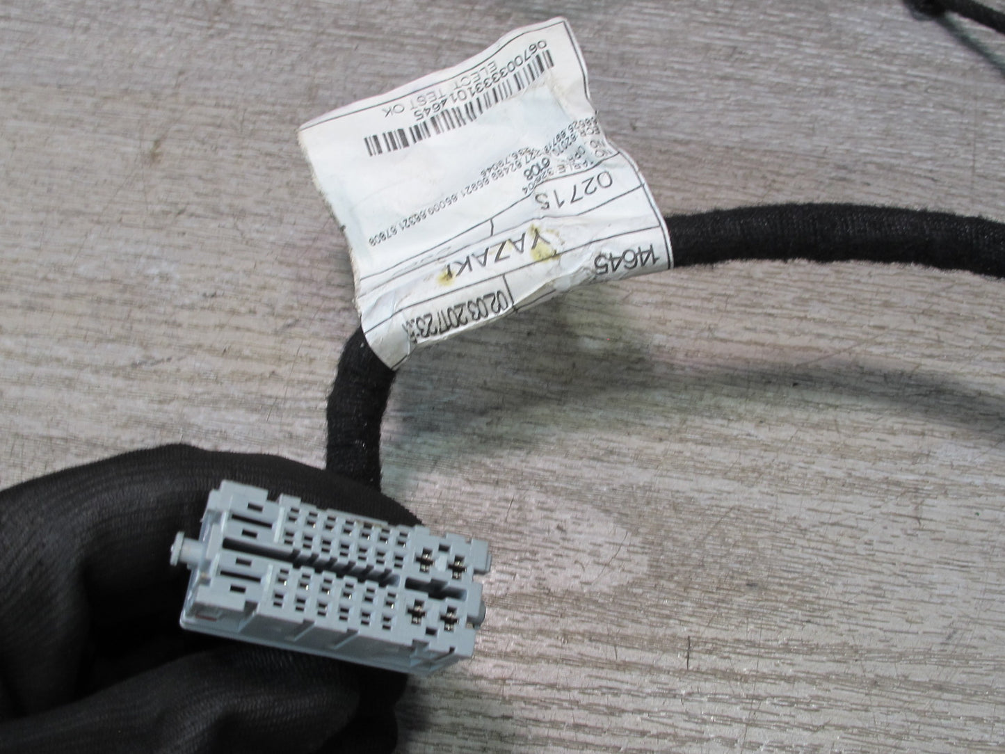 2017-2020 Maserati Levante M161 Rear Left Door Wire Wiring Harness 6700333310