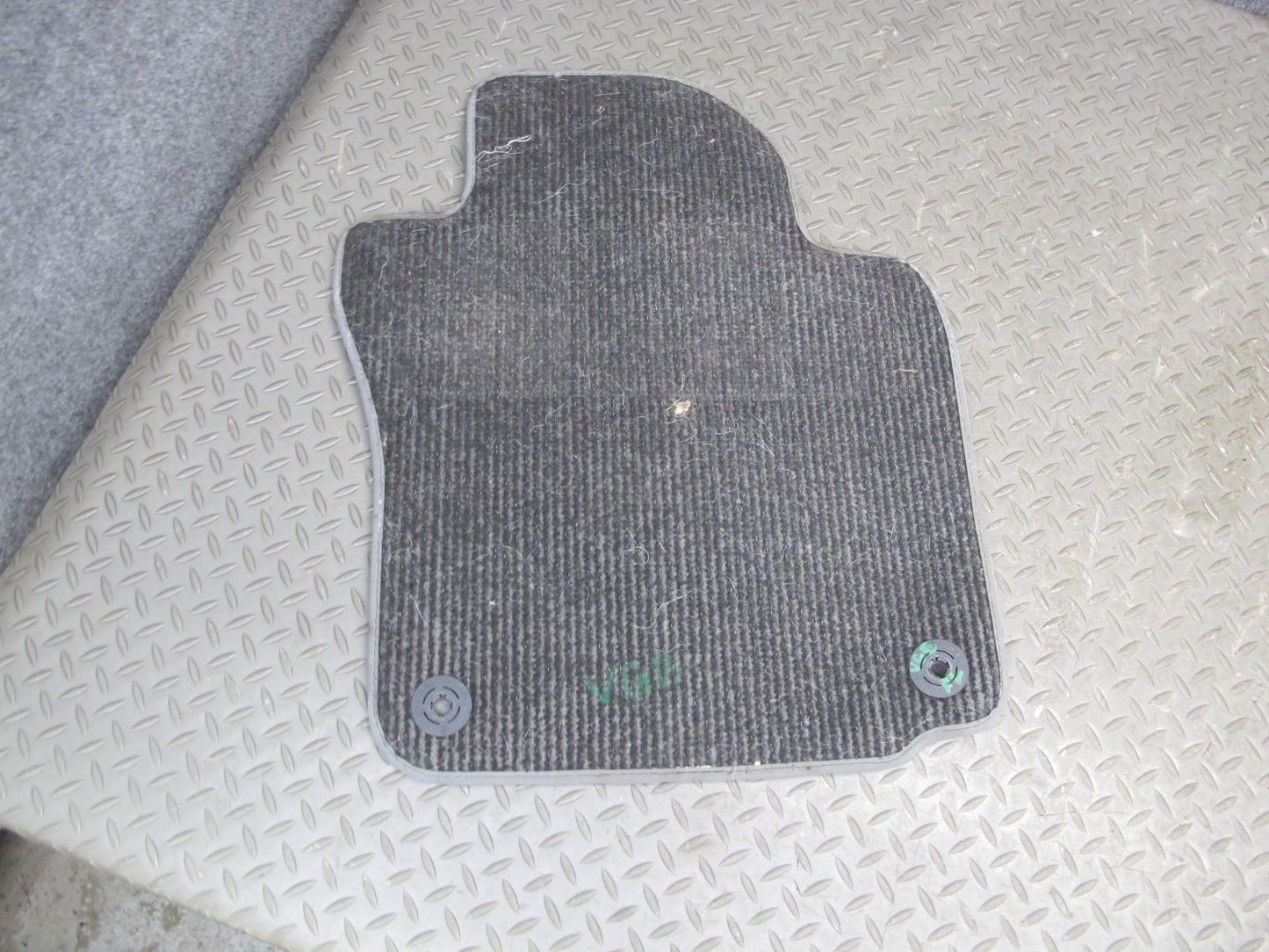 10-14 VW Golf MK6 GTI R 2DOOR Set of 4 Front & Rear Floor MAT Carpet Black OEM