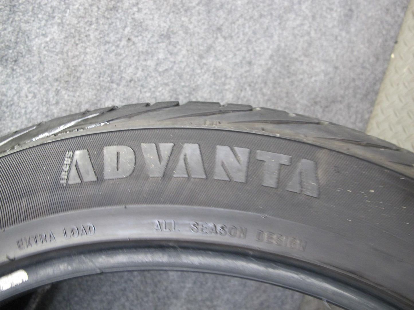Set of 2 Advanta HPZ-01 A/S Tire 255/45 ZR20 105W 3622 7/32 Tread