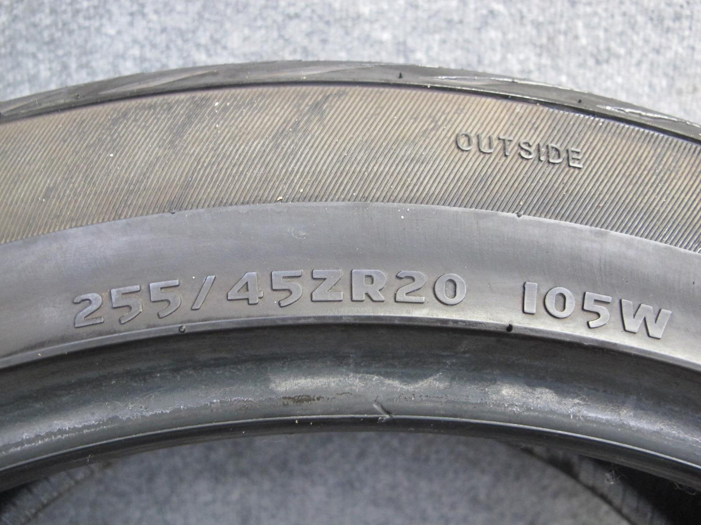Set of 2 Advanta HPZ-01 A/S Tire 255/45 ZR20 105W 3622 7/32 Tread